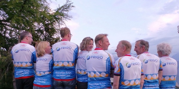 Frigo Group diepvrieshuis diepvriesopslag sponsoring Alph d'Huzes 2015